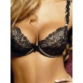 Soutien Gorge noir et beige V871